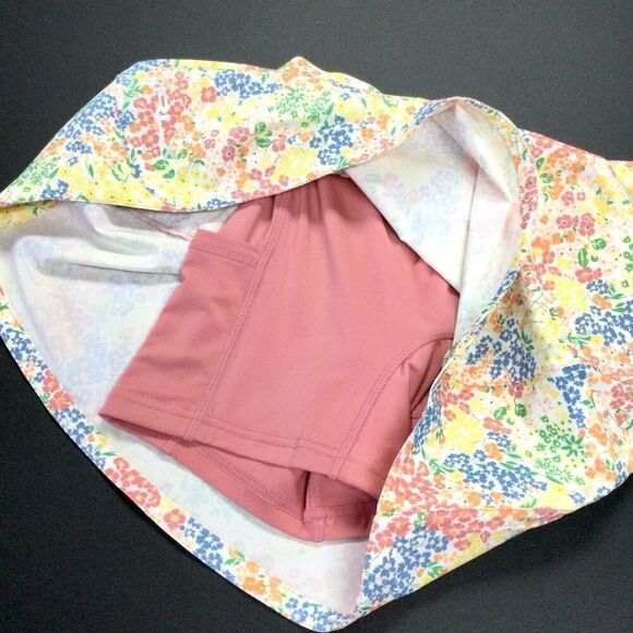 NWT RLX Ralph Lauren Womens Pink Floral Performance Golf Skort Skirt Size XS - Picture 4 of 14